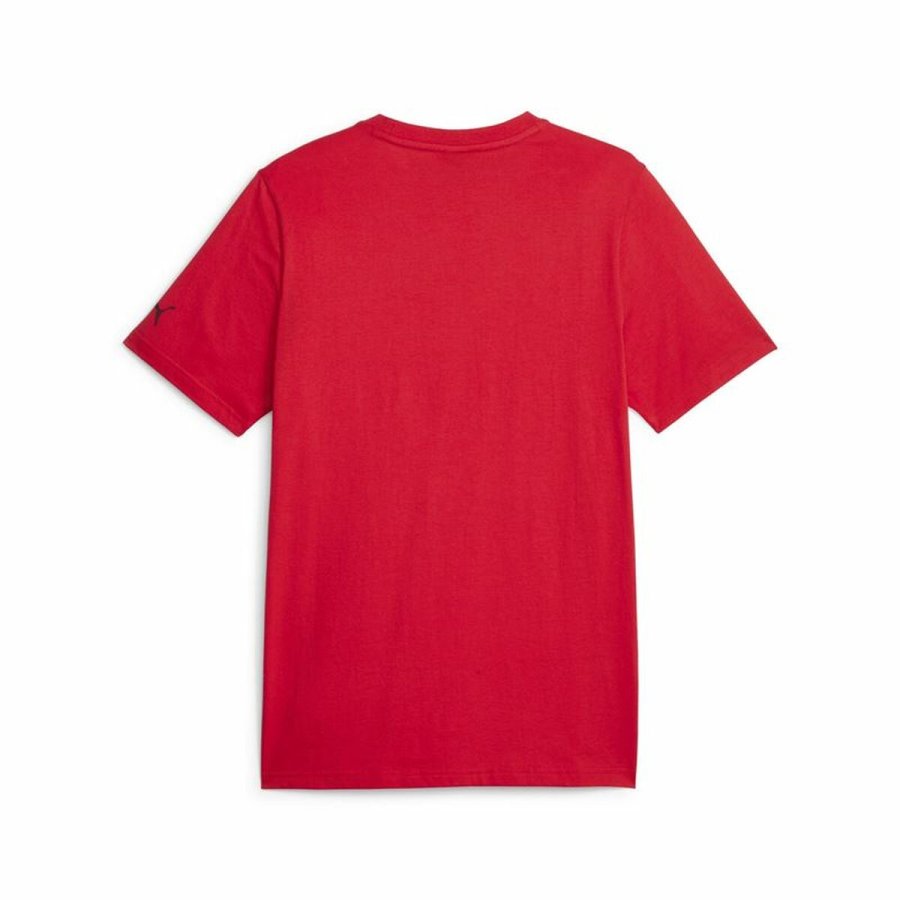 Kortrmet T-shirt til Mnd Puma Ferrari Race Tonal B Rd #4