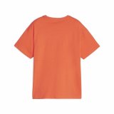 Brne Kortrmet T-shirt Puma Power Colorblock Mrk orange #2