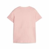 Brne Kortrmet T-shirt Puma Power Colorblock Laksefarvet #2