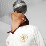 Kortrmet fodboldtrje til mnd Puma  Manchester City Away Hvid #5