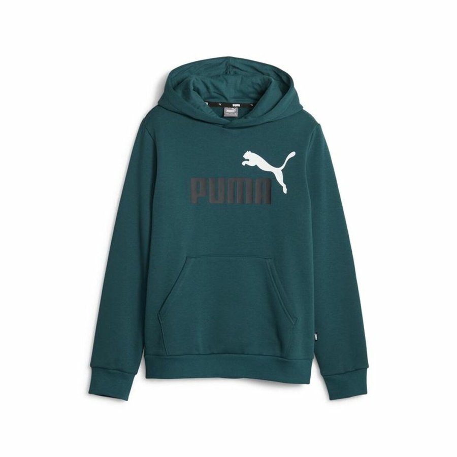 Sweatshirt til B�rn Puma Ess+ 2 Col Big Logo Bl� #1