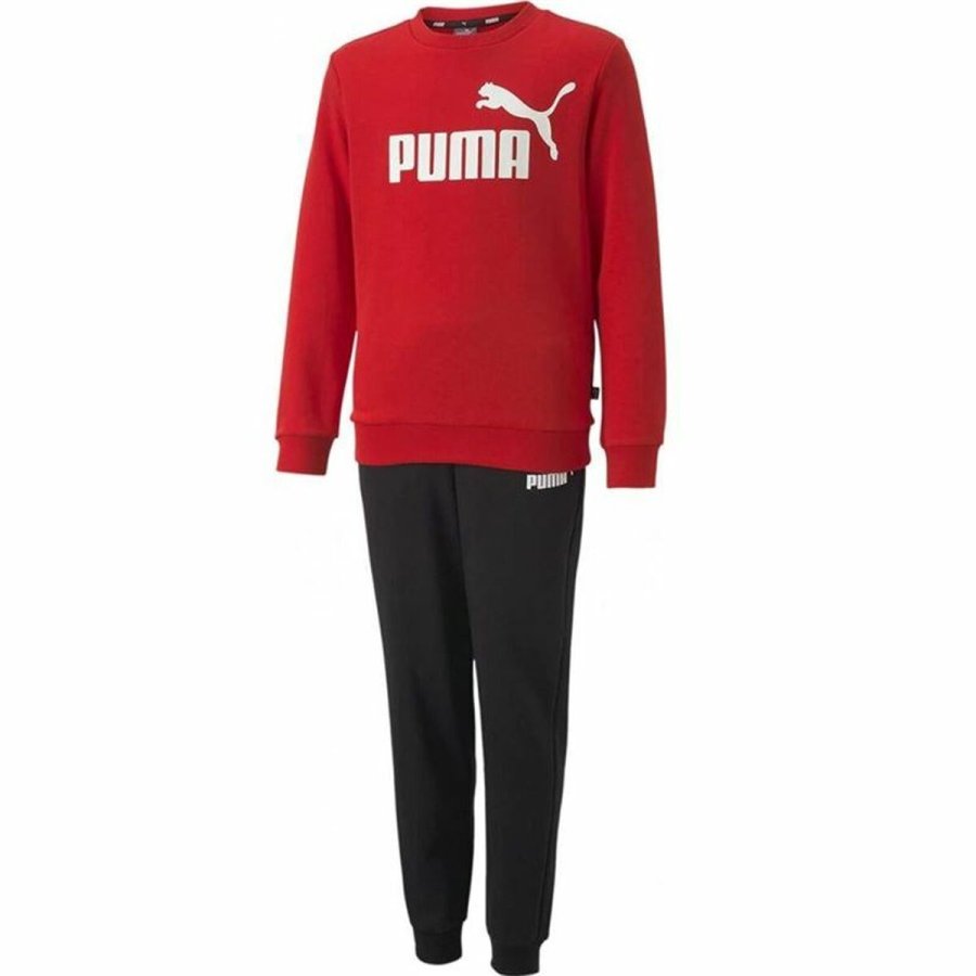Trningsdragt til brn Puma No.1 Logo Rd 2 Dele #1
