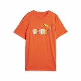 Brne Kortrmet T-shirt Puma Ess+ Futureverse Orange #1