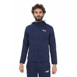 H�ttetr�je med Lynl�s til M�nd Puma Evostripe Full-Zip Marinebl� #1