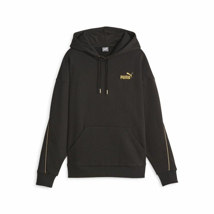Httetrje til Kvinde Puma Ess+ Minimal Gold Sort #1