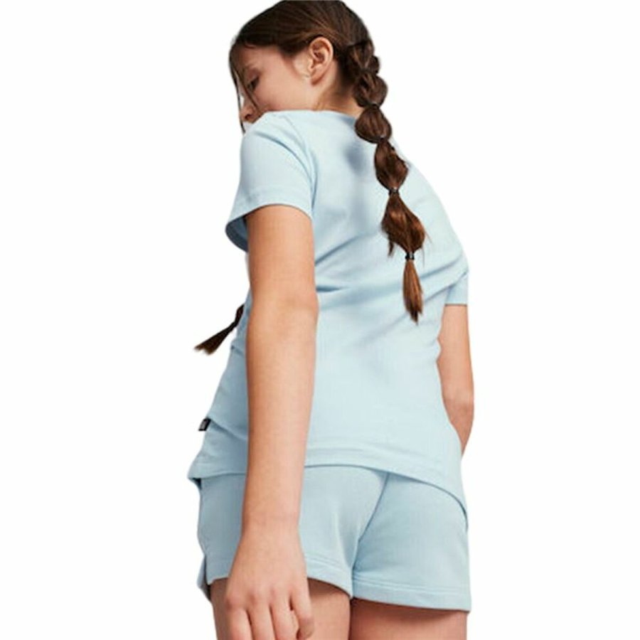 Kortrmet T-shirt til Mnd Puma Essentials+ #4