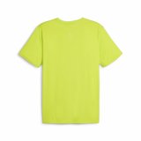 Kortrmet T-shirt til Mnd Puma RUN FAVORITE S GRA Lysegrn #2
