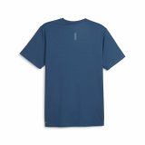 Kortrmet T-shirt til Mnd Puma  Run Favourite Mrkebl #2