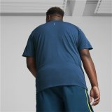 Kortrmet T-shirt til Mnd Puma  Run Favourite Mrkebl #4