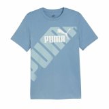 Kortrmet T-shirt til Mnd Puma POWER Graphic #1