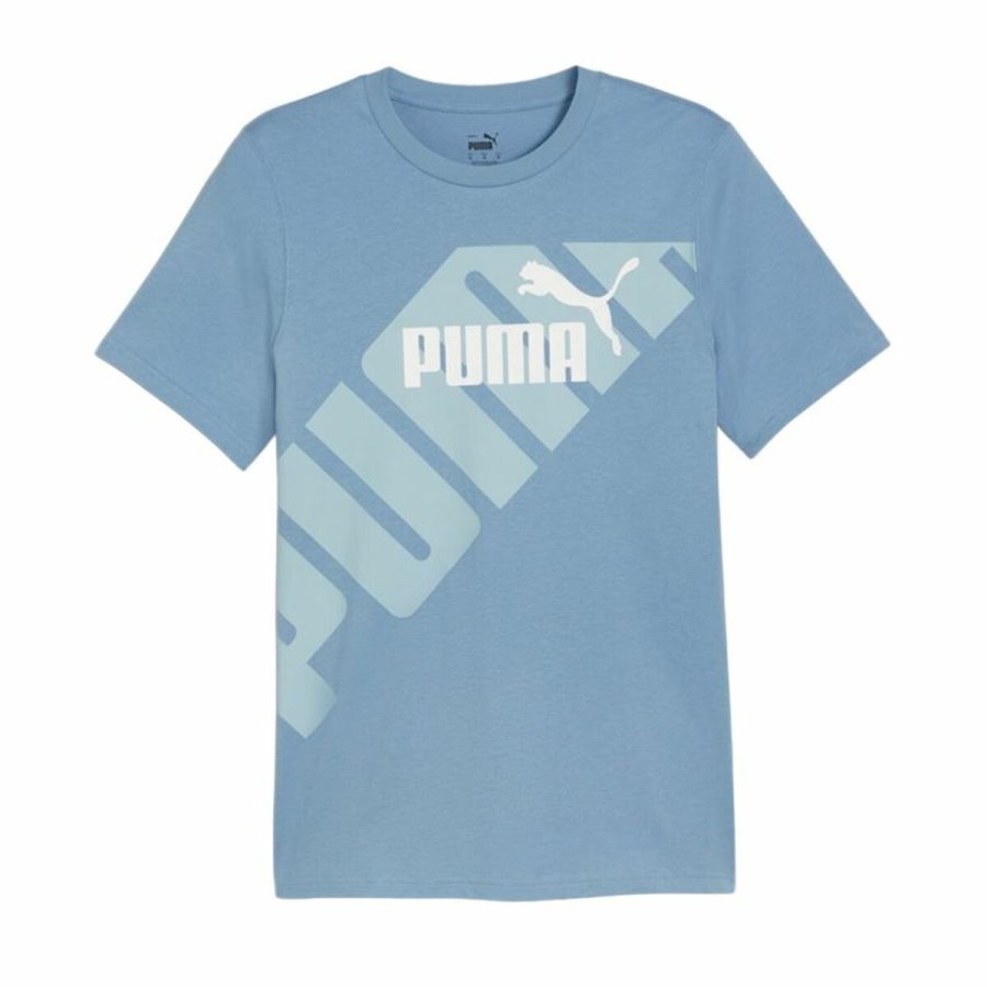 Kortrmet T-shirt til Mnd Puma POWER Graphic #1