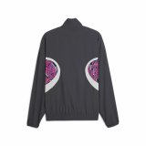 Trningsdragt til voksne Puma AC Milan Woven Gr Mrkegr #2