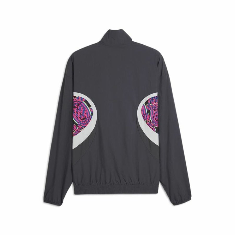 Trningsdragt til voksne Puma AC Milan Woven Gr Mrkegr #2
