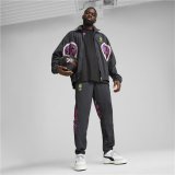 Trningsdragt til voksne Puma AC Milan Woven Gr Mrkegr #4
