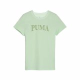 Brne Kortrmet T-shirt Puma Squad Limegrn #1