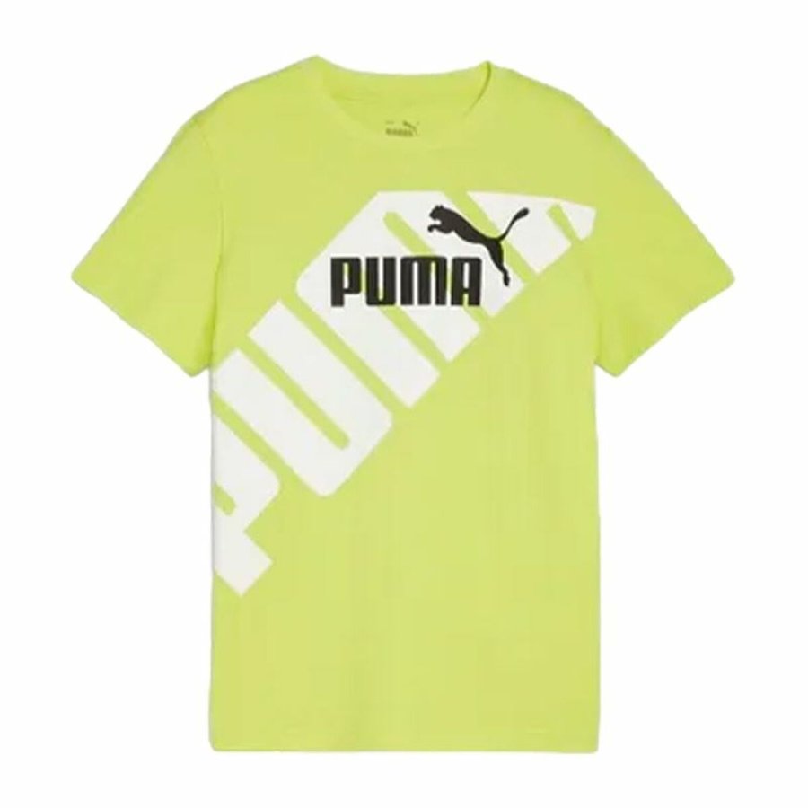 Brne Kortrmet T-shirt Puma POWER Graphic #1