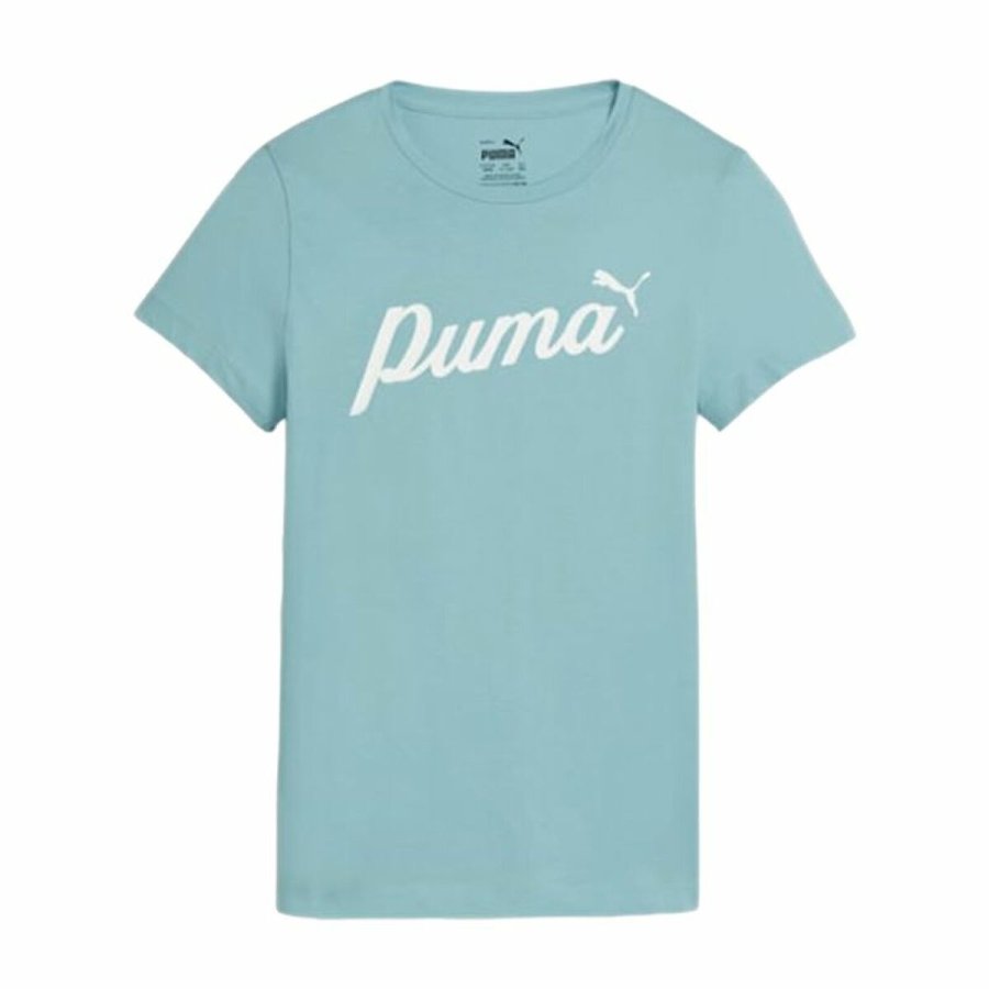 Brne Kortrmet T-shirt Puma Essentials+ Script #1