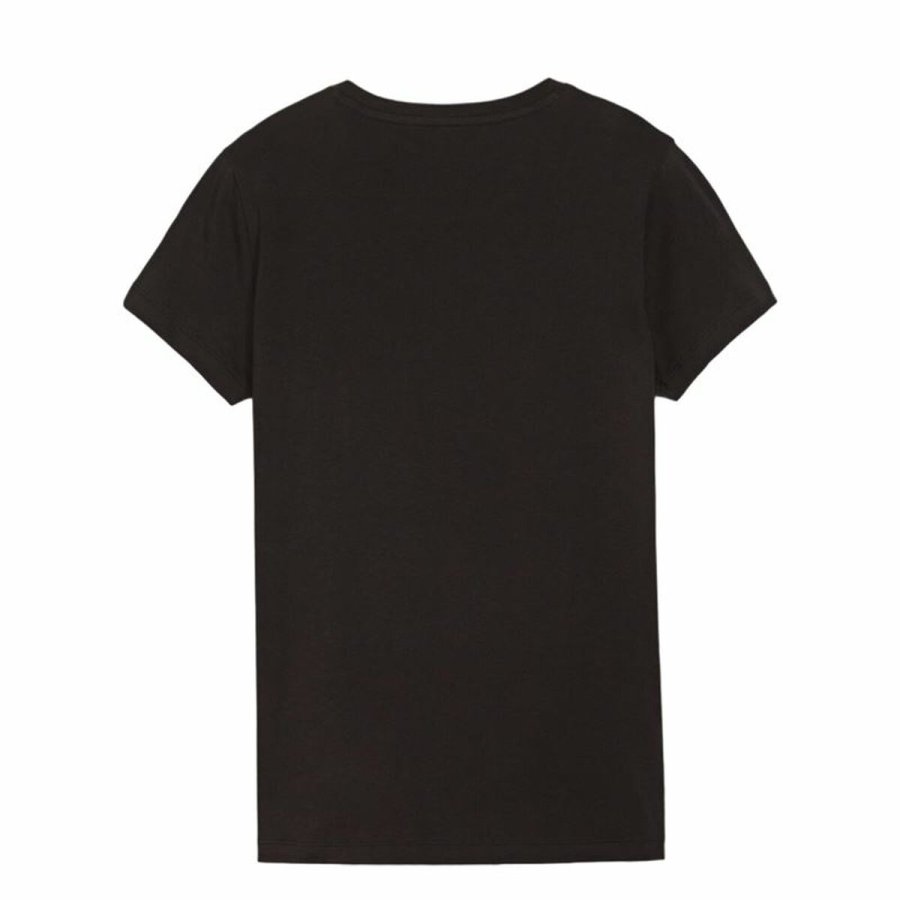 Kortrmet T-shirt til Kvinder Puma Essentials+ Script #2