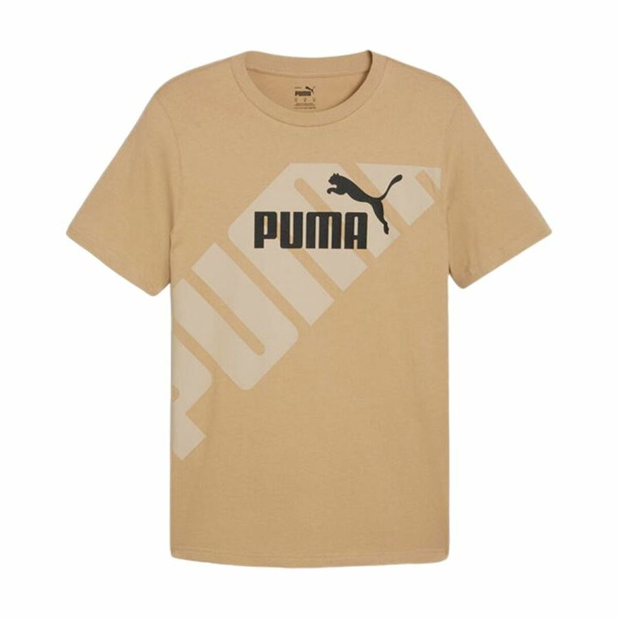Brne Kortrmet T-shirt Puma Power Graphic #1