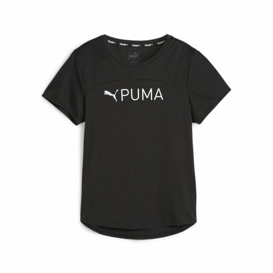 Kort�rmet T-shirt til Kvinder Puma FIT ULTRAB Sort #1
