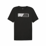 Kortrmet T-shirt til Mnd Puma GRAPHICS #1