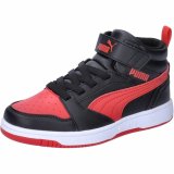 Sportssko til brn Puma Rebound V6 Mid Sort Rd #4