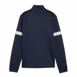 Sweatshirt til Brn Puma individualRISE 1/4 Z Navy #2