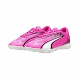 Indendrs fodboldstvler til voksne Puma Ultra Play Hvid Mrk pink Unisex #4