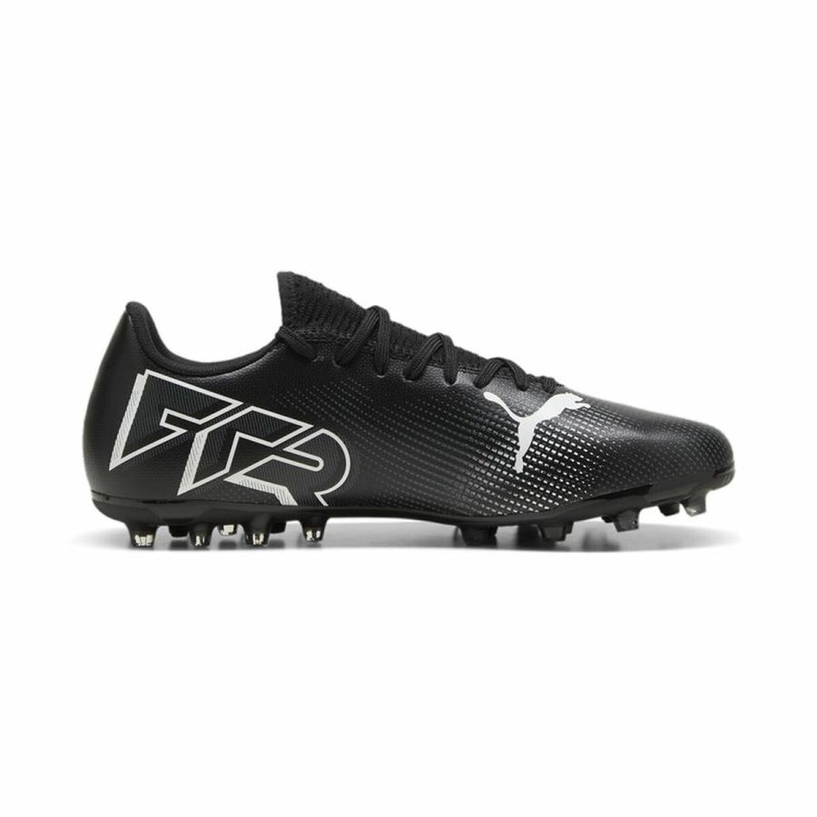 Voksen fodboldstvler Puma Future 7 Match MG Hvid Sort #2