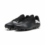 Voksen fodboldstvler Puma Future 7 Match MG Hvid Sort #4