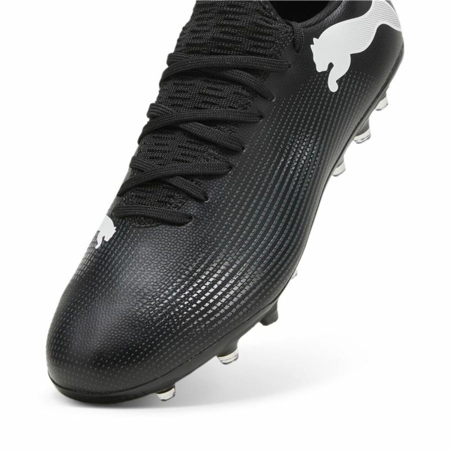 Voksen fodboldstvler Puma Future 7 Match MG Hvid Sort #5