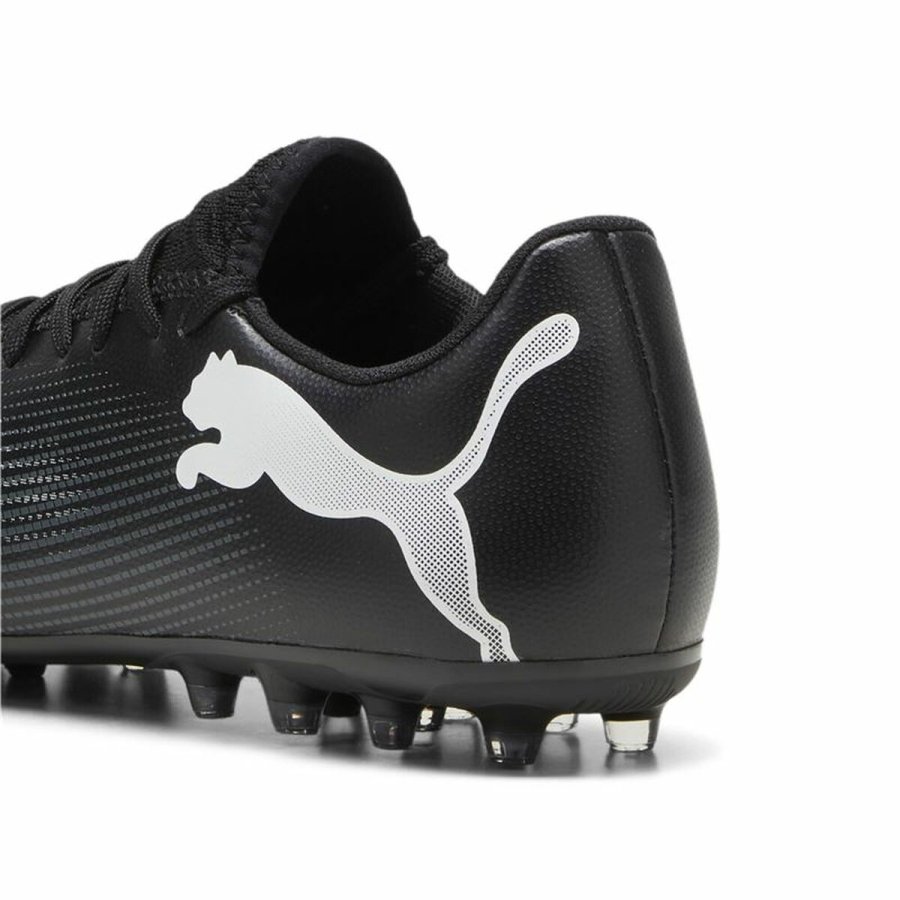 Voksen fodboldstvler Puma Future 7 Match MG Hvid Sort #6