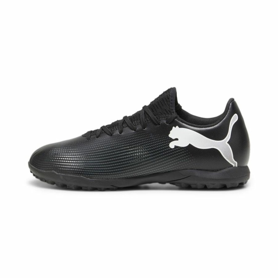 Voksen fodboldstvler Puma Future 7 Match MG Hvid Sort #1