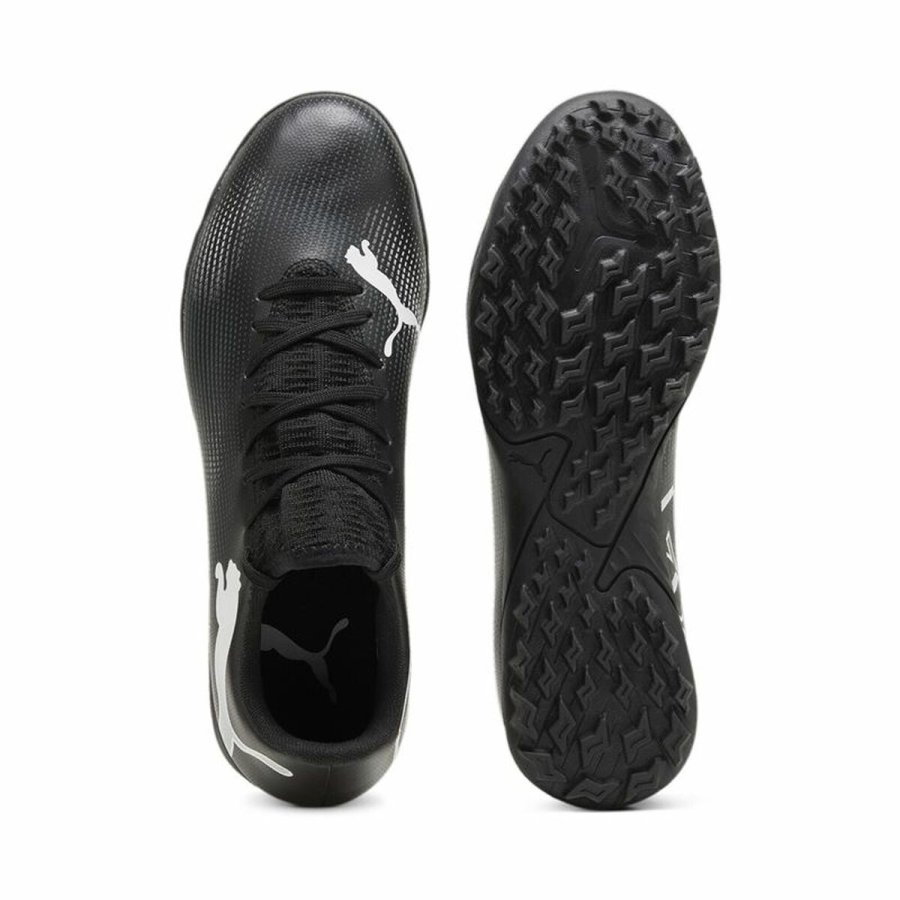Voksen fodboldstvler Puma Future 7 Match MG Hvid Sort #3