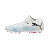 Voksen fodboldstvler Puma Future 7 Match MG Hvid Sort #1