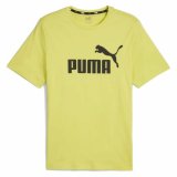 Kortrmet T-shirt til Mnd Puma ESS LOGO TEE 586667 66 Grn #1