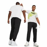 Kortrmet T-shirt til Mnd Puma POWER Graphic #4