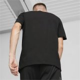Kortrmet T-shirt til Mnd Puma FIT Triblend Sort #4