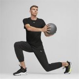 Kortrmet T-shirt til Mnd Puma FIT Triblend Sort #5