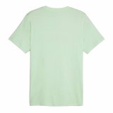 Kortrmet T-shirt til Mnd Puma POWER Graphic  Cyan #2
