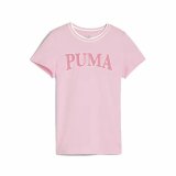 Brne Kortrmet T-shirt Puma Squad Pink #1