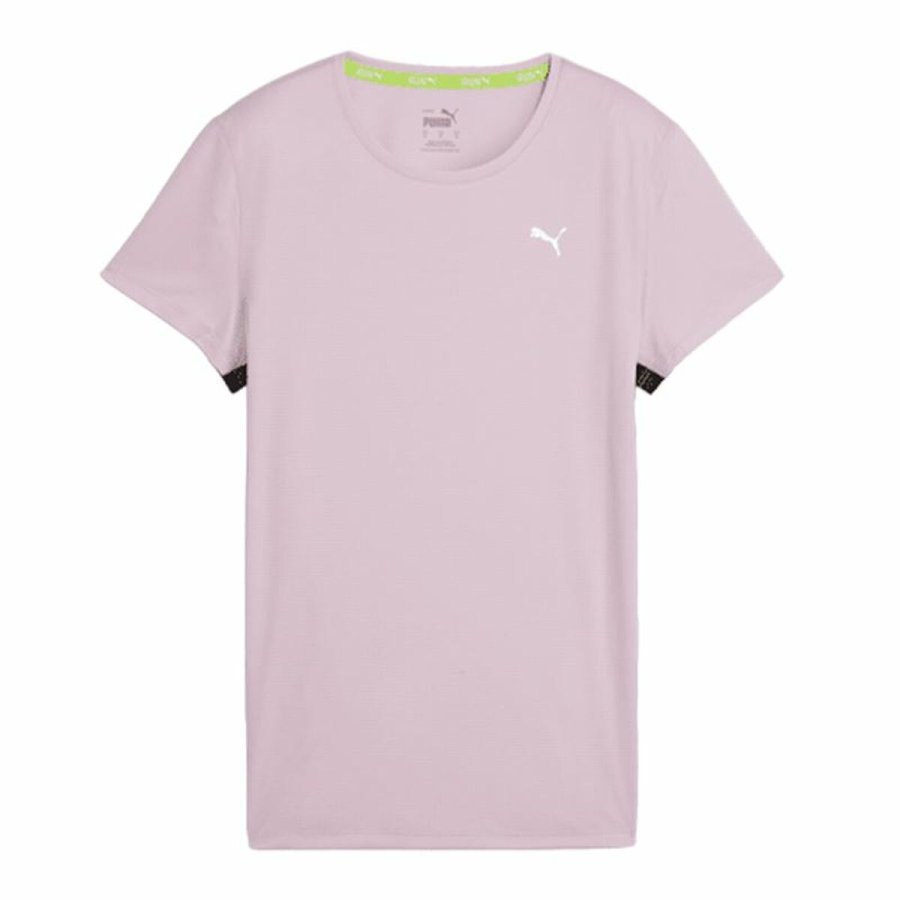 Kortrmet T-shirt til Kvinder Puma Run Favorites Velocity #1