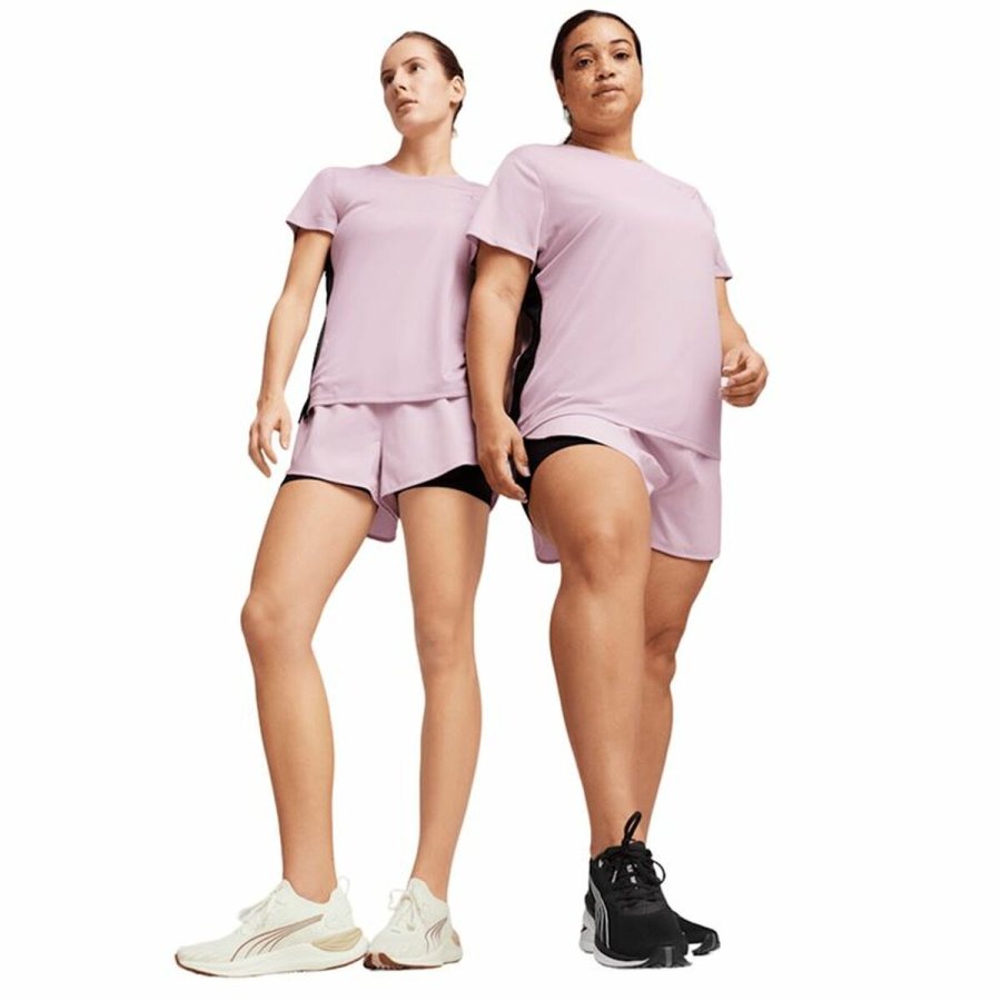 Kortrmet T-shirt til Kvinder Puma Run Favorites Velocity #3