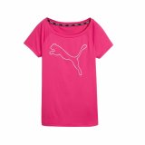 Kortrmet T-shirt til Kvinder Puma Train Favorite (M) #2