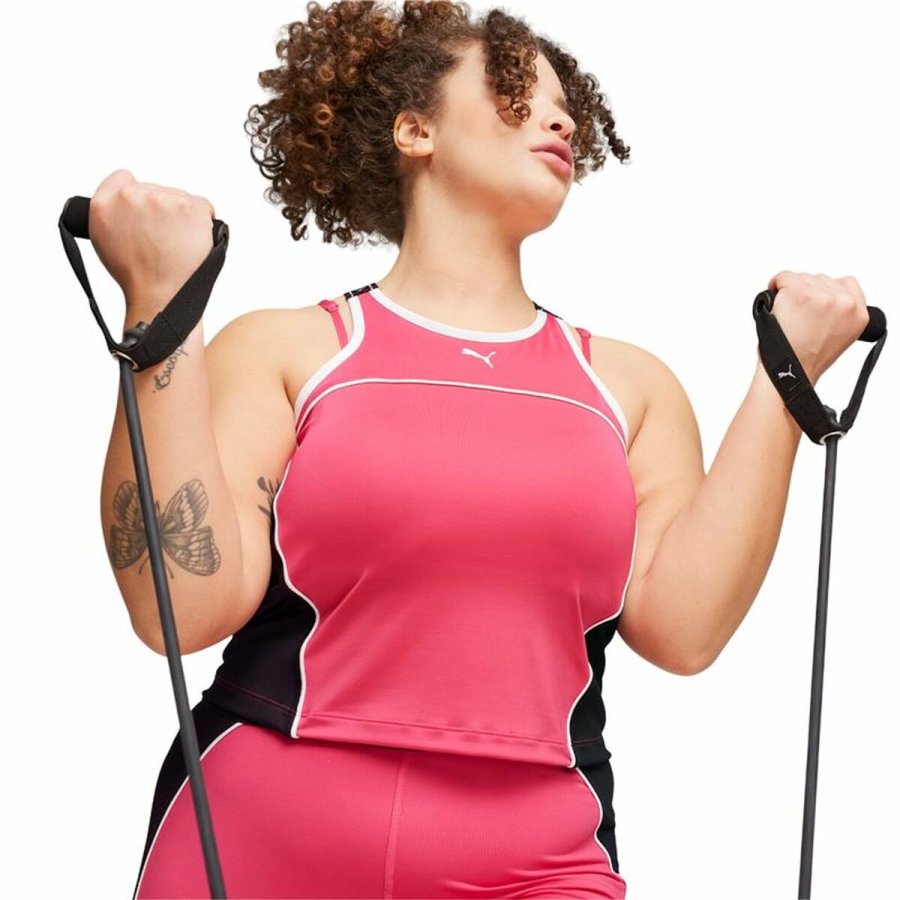 Kortrmet T-shirt til Kvinder Puma FIT AIN RON #3