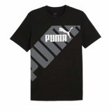 Kortrmet T-shirt til Mnd Puma POWER Graphic #1