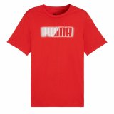 Kortrmet T-shirt til Mnd Puma Graphics Wording #1