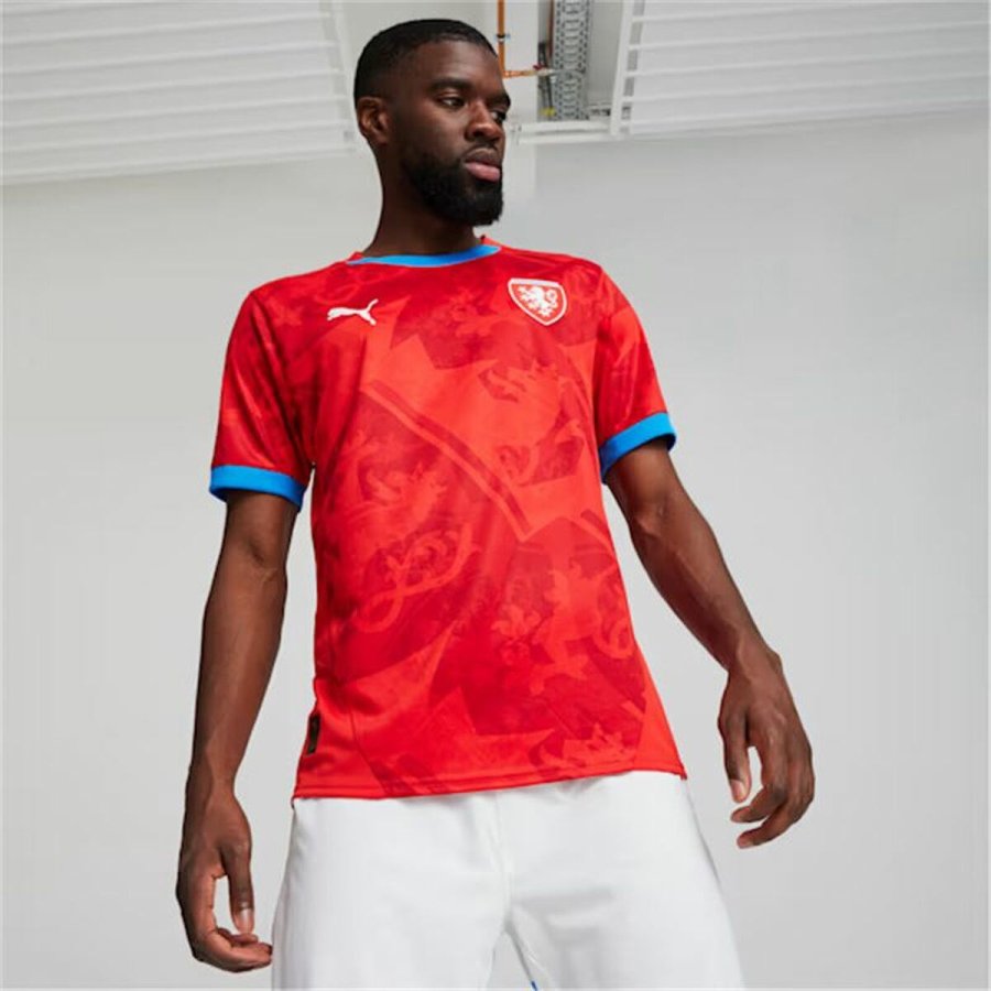 Kortrmet T-shirt til Mnd Puma Repplica Checa 2024 #3