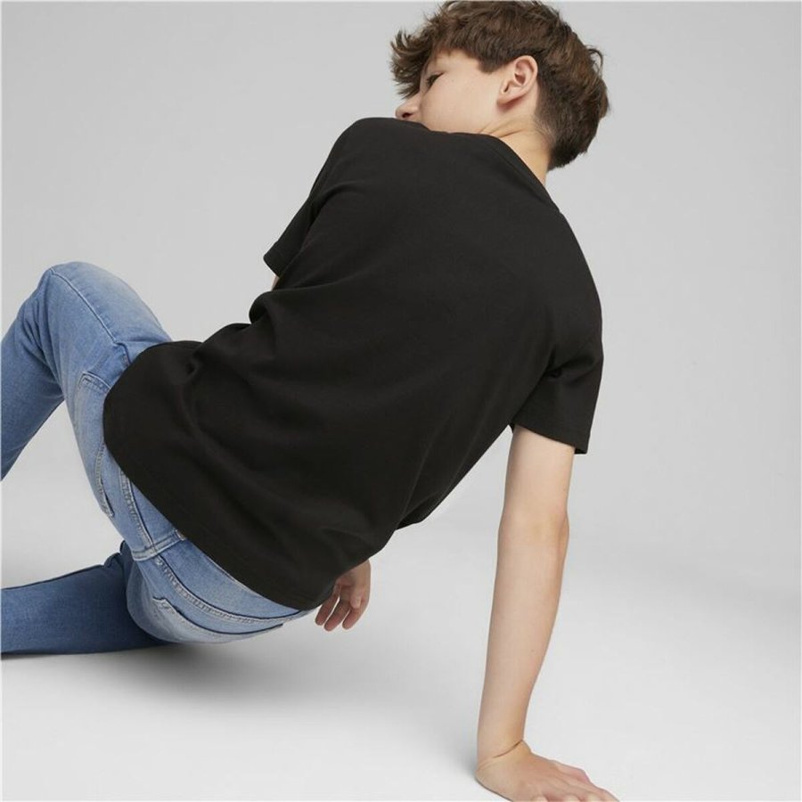 Brne Kortrmet T-shirt Puma Power Graphic Sort #4