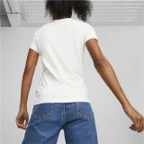 Kortrmet T-shirt til Kvinder Puma ESS+ ANIMAL Graphic #4